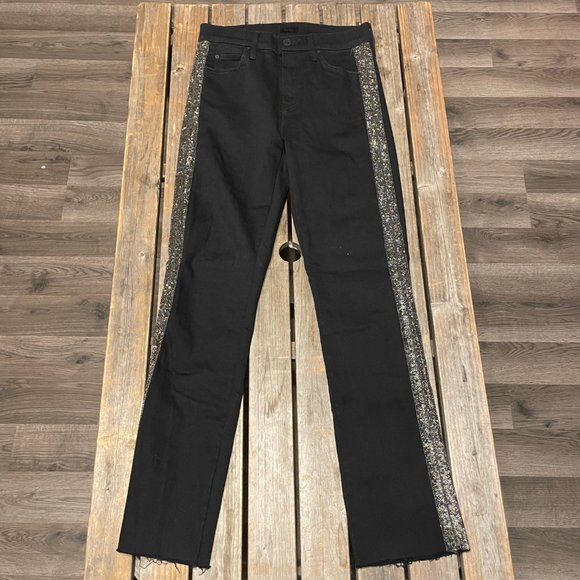 Mother the rascal ankle fray guilty flash black 25 - Picture 2 of 8